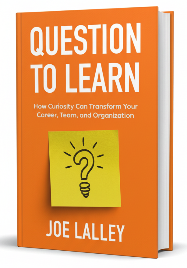 Question to Learn book cover by Joe Lalley